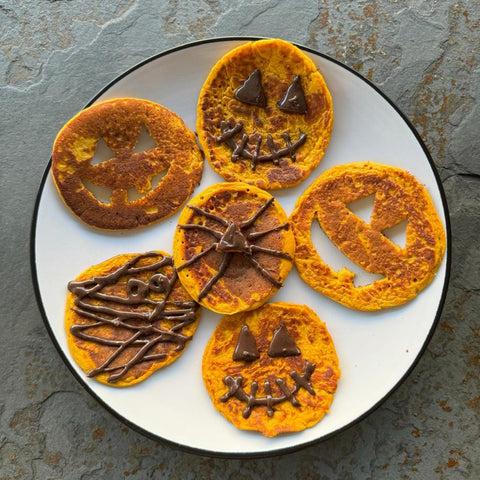 Pancakes Halloween Sin Azúcar: Deliciosamente Saludables