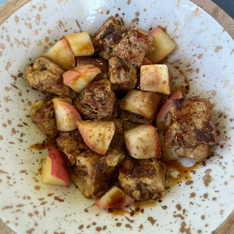 Receta Invernal: Tostadas Francesas Saludables con Mantequilla de Almendras 100% Natural