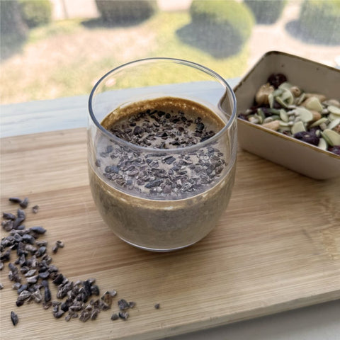 Mocha Chía Pudding: Una Forma Saludablemente Fresca para Terminar el Mes