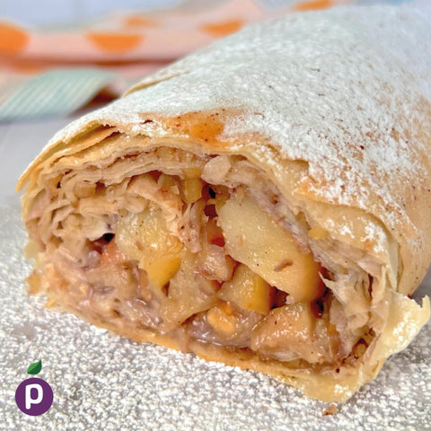 Strudel de manzanas y nueces