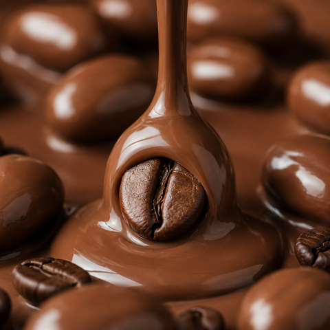 Café Tostado Cubierto con Chocolate Leche