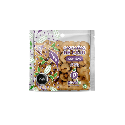 Castañas de Cajú con sal